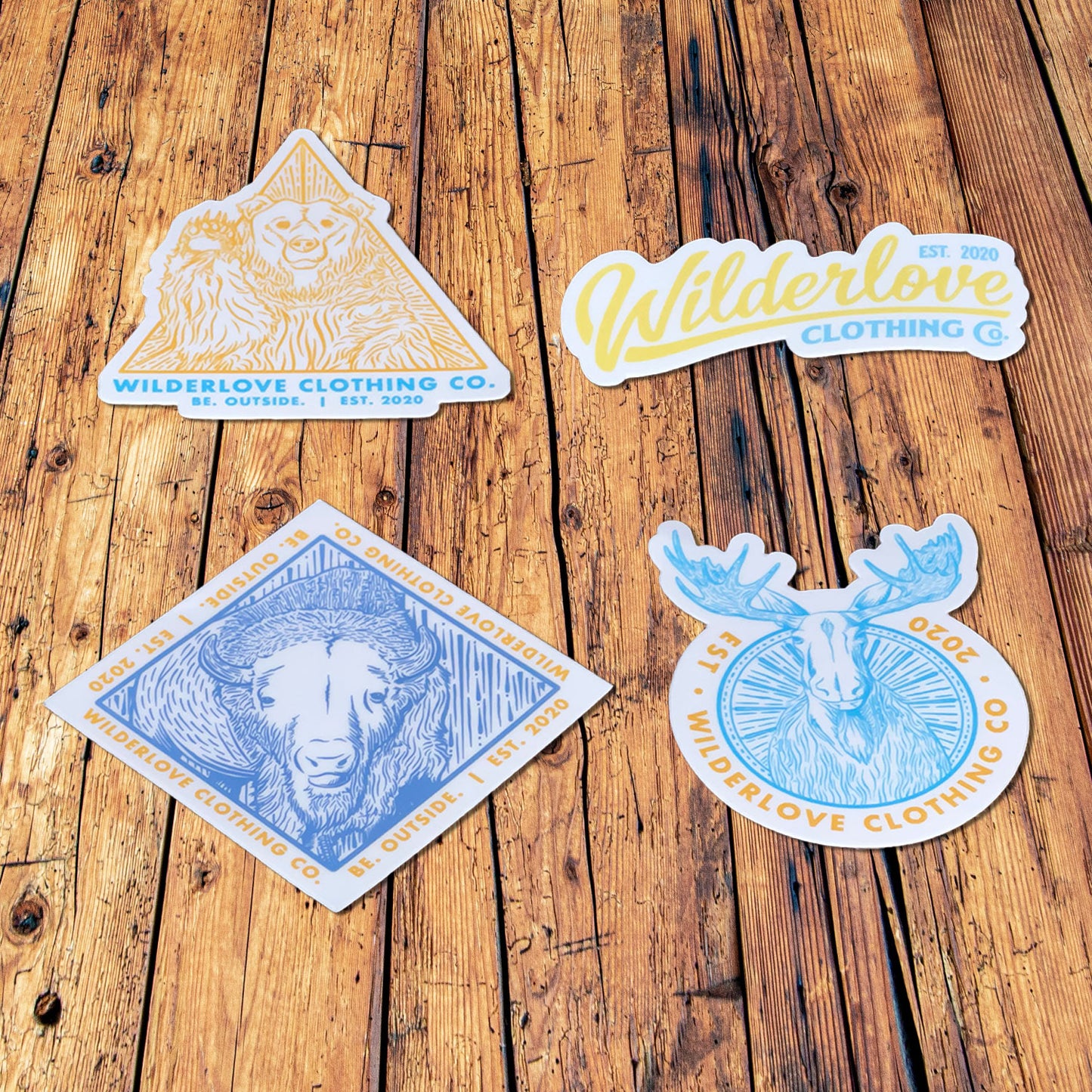 Wilderlove 4 Sticker Collection